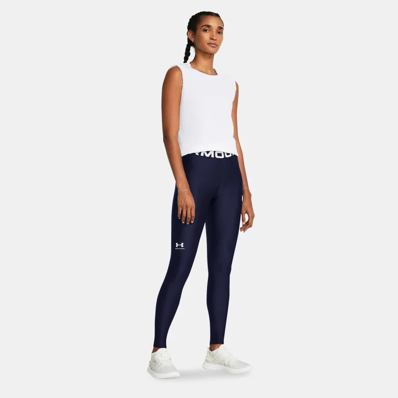 UNDER ARMOUR Blue Women's HeatGear Training Leggings for Women | Best Price UAE